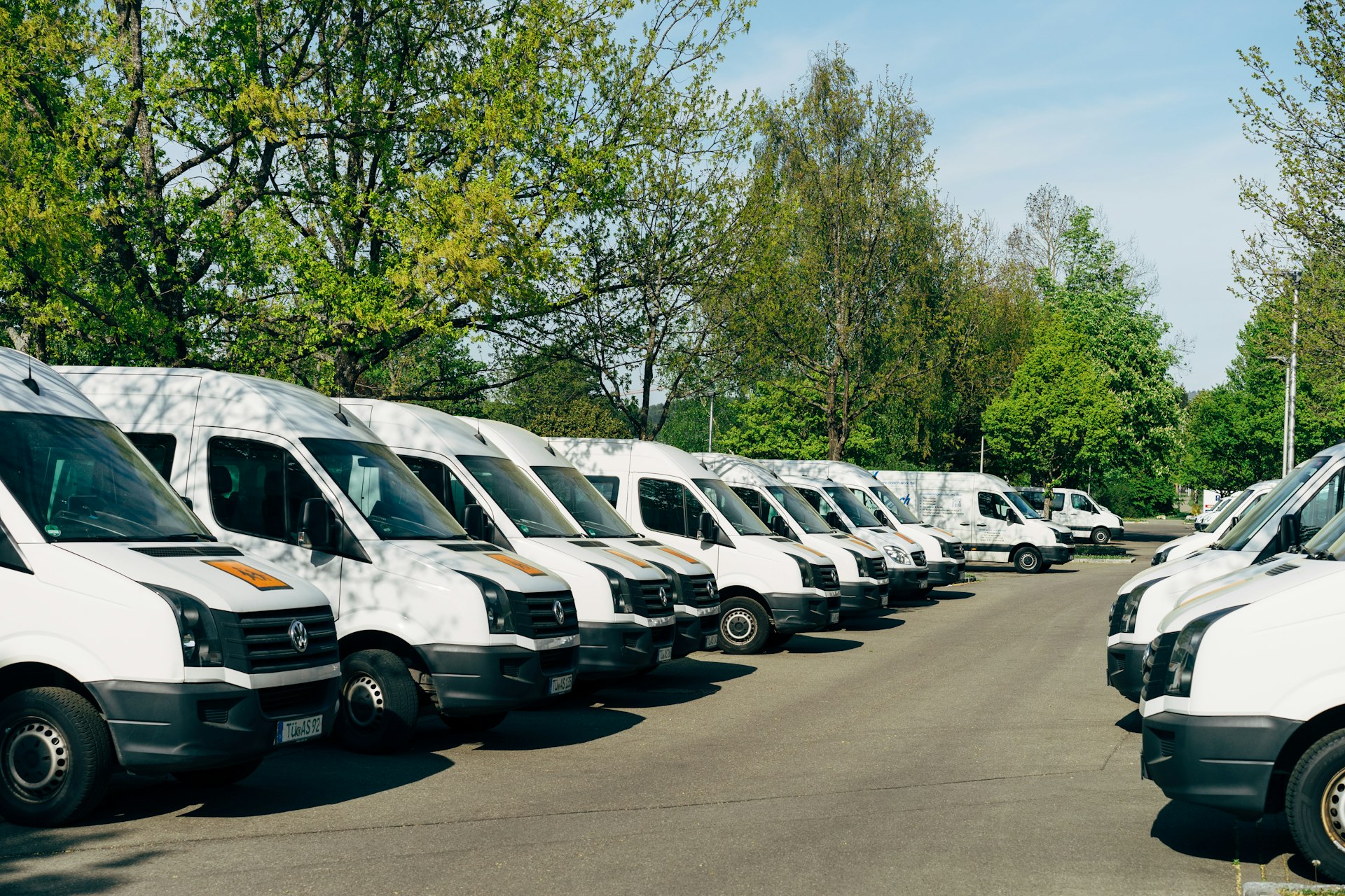 cars parked on parking lot during daytime